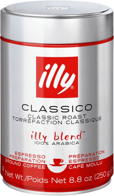 Illy Středně pražená mletá káva dóza 250 g