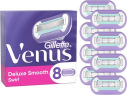 Gillette Venus Swirl Extra Smooth náhradní holicí hlavice 8 ks