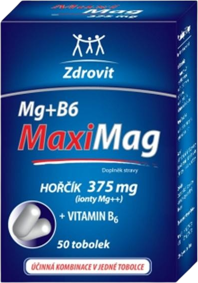 MaxiMag Magnezium+B6 FORTE 50 tobolek