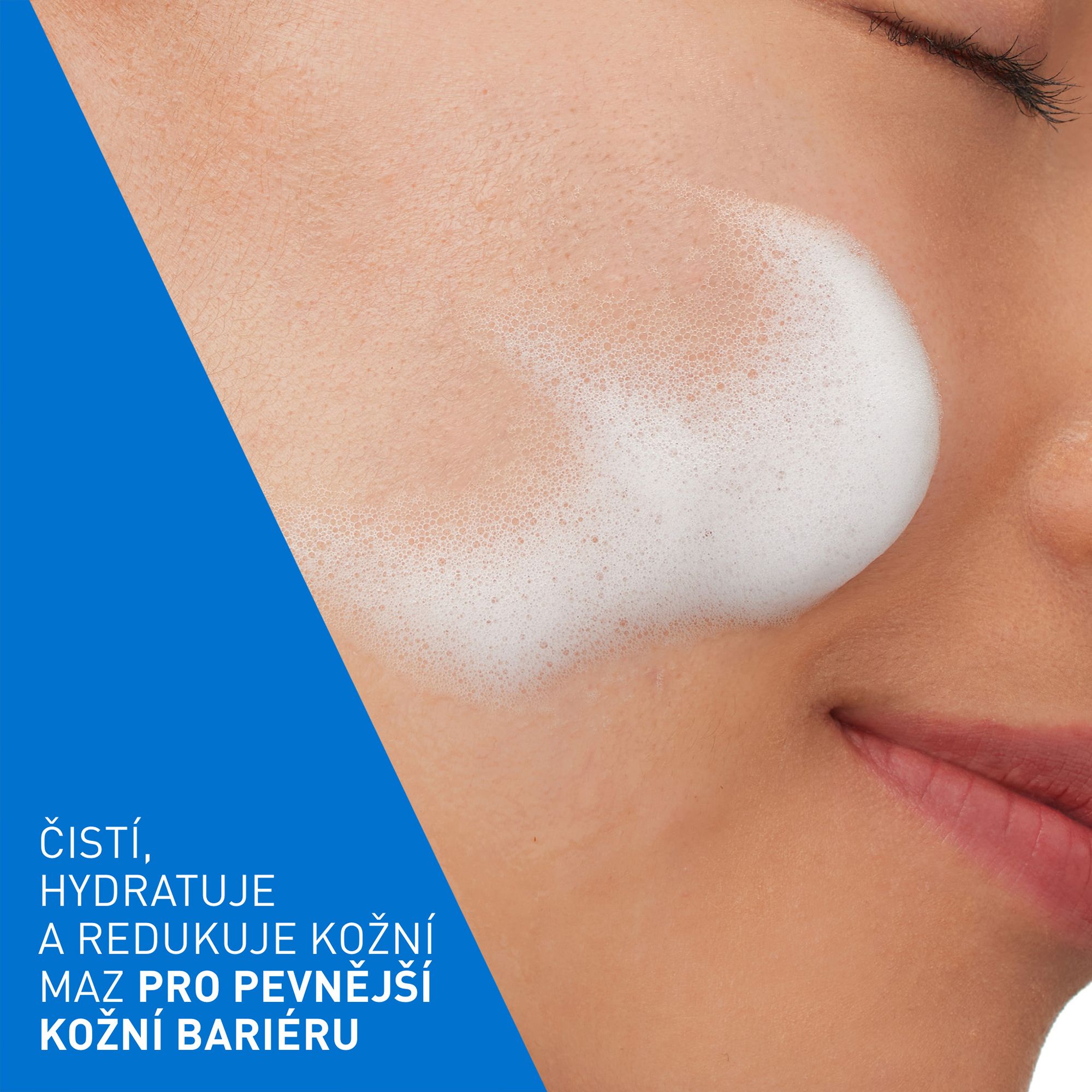 CeraVe čistící pěna pro optimální pH pro normální až smíšenou pleť 148 ml