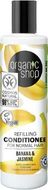 Organic Shop Vyživující kondicionér pro normální vlasy Banán a jasmín 280 ml