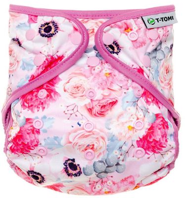 T-Tomi Svrchní kalhotky, flowers 1 ks