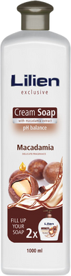 Lilien krémové tekuté mýdlo Macadamia 1000 ml