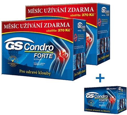 GS Condro Forte roční kúra 420 tablet