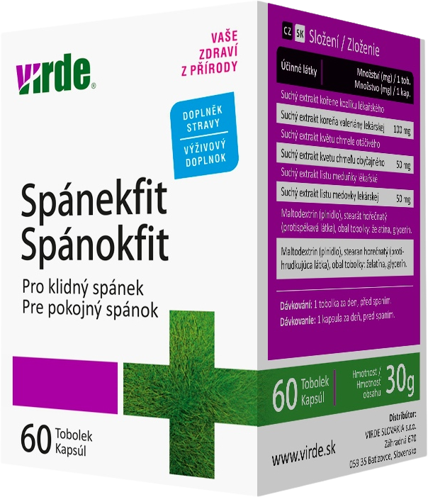 Virde Spánekfit 60 tobolek