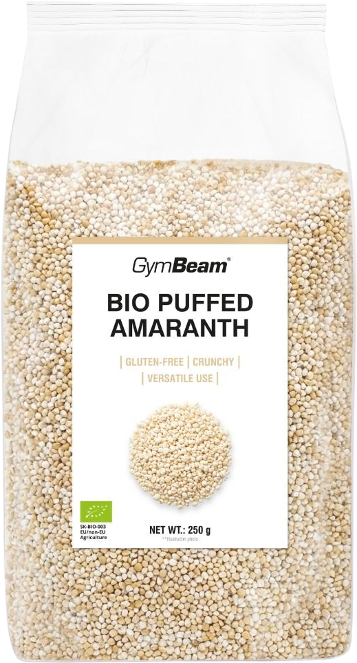 GymBeam BIO Amarant pufovaný 250 g