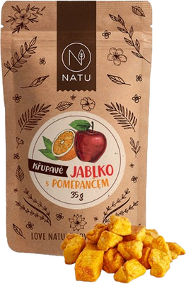 Natu Křupavé jablko s pomerančem 35 g