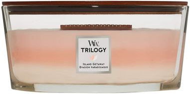 WoodWick Trilogy vonná svíčka loď, Island getaway 454 g