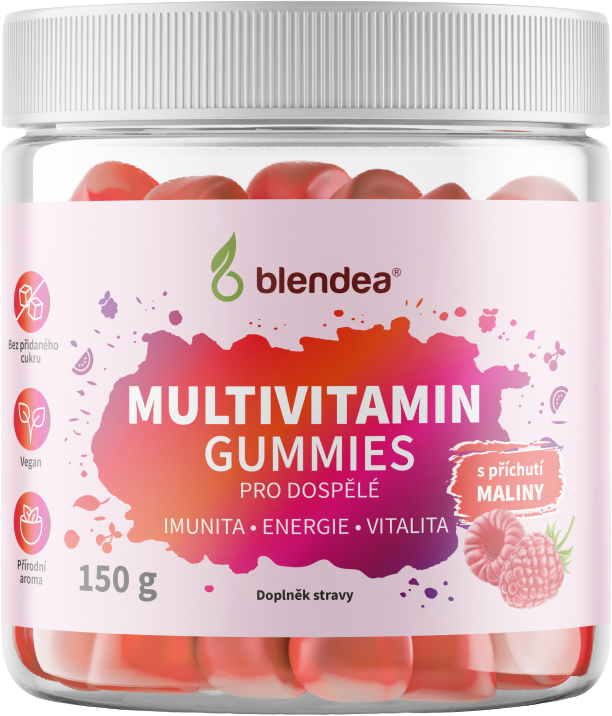 Blendea Multivitamin Gummies pro dospělé 60 ks