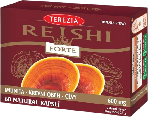 Terezia Reishi Forte 60 kapslí