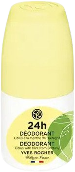 Yves Rocher Deodorant 24 h Citrus s mátou 50 ml