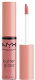NYX Professional Makeup Butter Gloss - Lesk na rty - 07 Tiramisu 8 ml