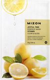 Mizon Joyful Time Essence Mask Vitamin Plátýnková maska s čisticím a osvěžujícím účinkem 23 g