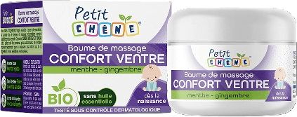Petit Chêne Belly Comfort Bio balzám pro spokojené bříško 40 ml