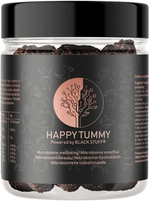 Black Stuff Happy Tummy Bonbony pro děti 30 ks