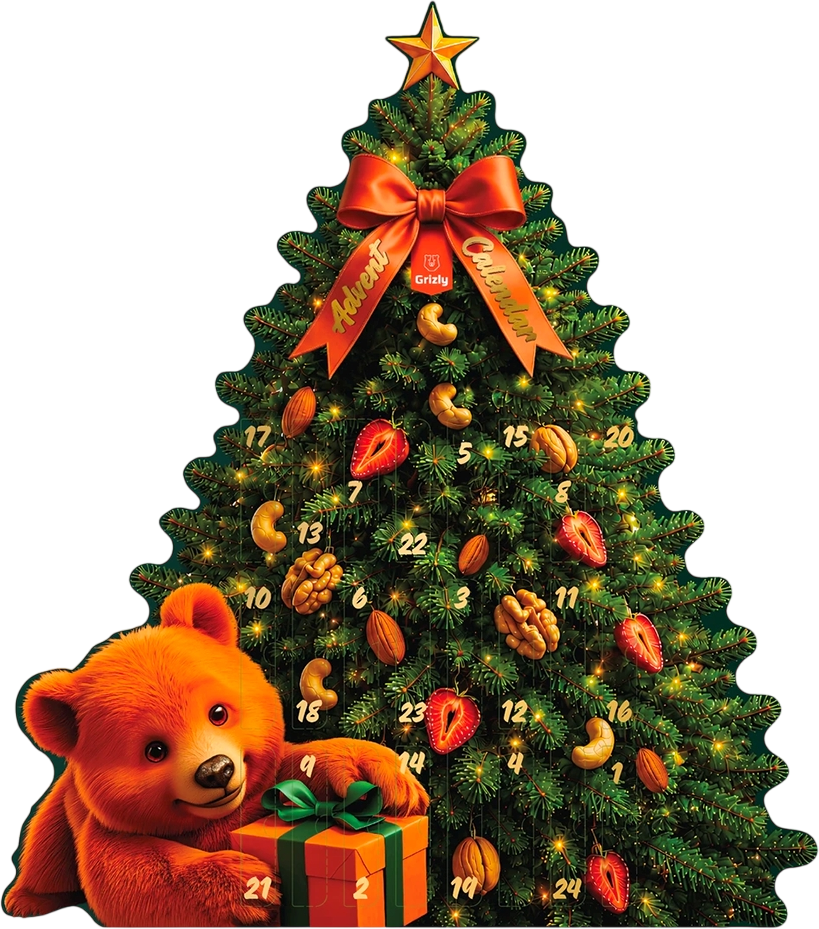 Grizly Adventní kalendář 2026 920 g