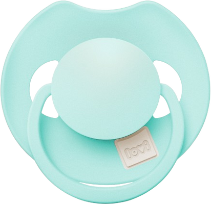LOVI Dudlík silikonový dynamický PRIME Tutti Frutti 0-6m, Lagoon/Mint Cream 2 ks
