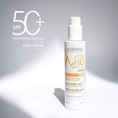 A-Derma Protect Kids transpar.sprej SPF50+ 200 ml