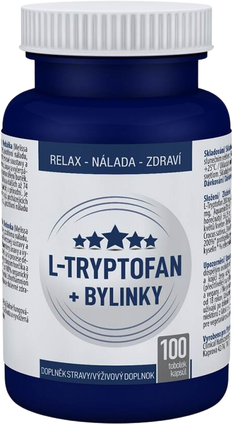 Clinical L-Tryptofan + bylinky 100 tobolek