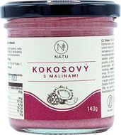 Natu Kokosový krém s malinami 140 g