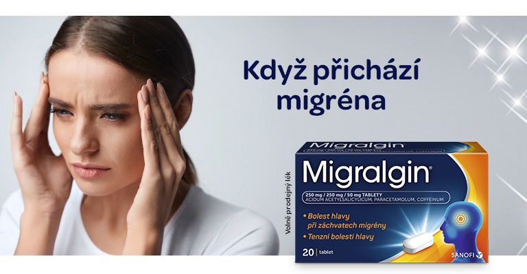 migréna, bolest hlavy, úleva při migréně
