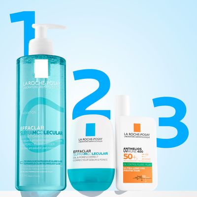 La Roche-Posay Effaclar Supramolecular Zmatňující čisticí gel na mastnou pleť 200 ml