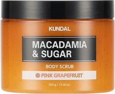 Kundal Macadamia&Sugar Body Scrub přírodní tělový peeling s vůní Grapefruitu 550 g