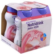Nutridrink Juice Style s jahodovou příchutí 4 x 200 ml