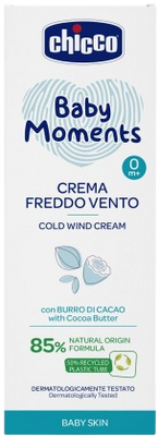 Chicco Krém ochranný do chladného počasí bez parabenů Baby Moments 50 ml