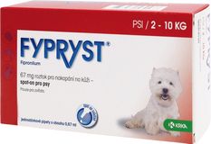Fypryst Spot-on pro psy S 2-10 kg 0.67 ml