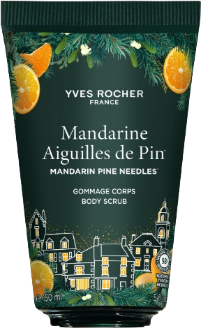 Yves Rocher Tělový peeling Mandarinka & jehličí 150 ml
