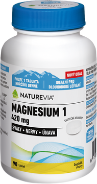 NatureVia Magnesium 1 420 mg 90 tablet