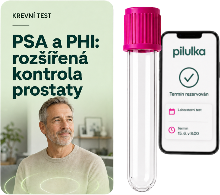 Unilabs PSA a PHI: rozšířená kontrola prostaty