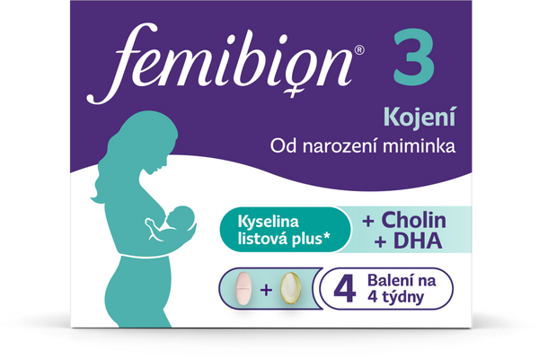 Femibion 3 Kojení 28 tablet + 28 tobolek