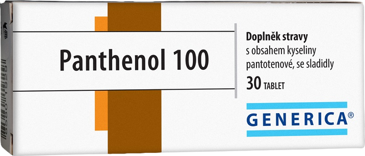 Generica Panthenol 100 30 tablet