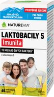 NatureVia Laktobacily 5 Imunita 60 kapslí