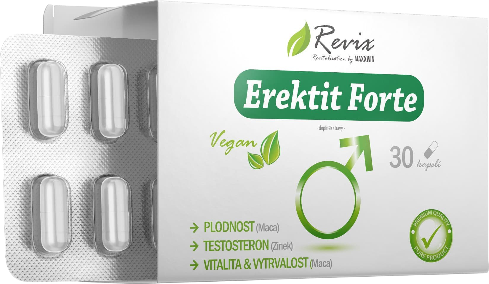 Revix Erektit Forte 30 kapslí