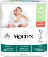 Moltex Pure & Nature Natahovací plenkové kalhotky Maxi 7–12 kg 22 ks