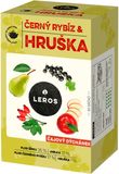 Leros Čajový dýchánek, černý rybíz & hruška 20 x 2.5 g