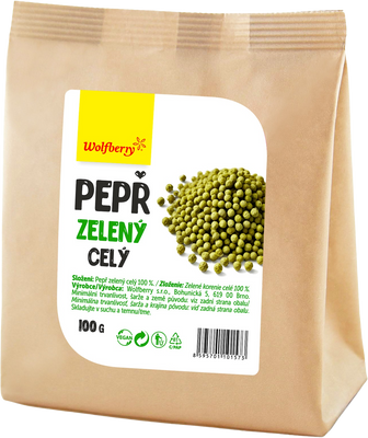 Wolfberry Pepř zelený celý 100 g