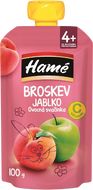 Hamánek Hamé kapsička Broskev a jablko 100 g