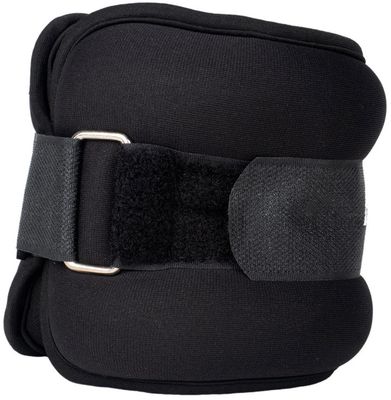 Acra Závaží na zápěstí/kotníky černá 2 x 2 kg