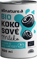 Allnature Kokosové mléko BIO 400 ml