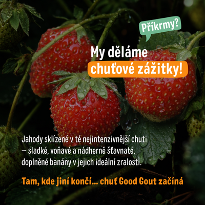 Good Goût BIO Jahoda s banánem 120 g