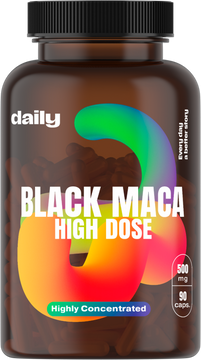 Daily Black Maca High Dose 90 kapslí
