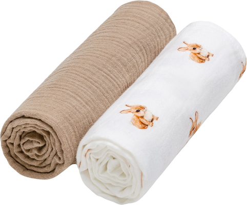 T-Tomi BIO Mušelínové pleny Bunny 2 ks