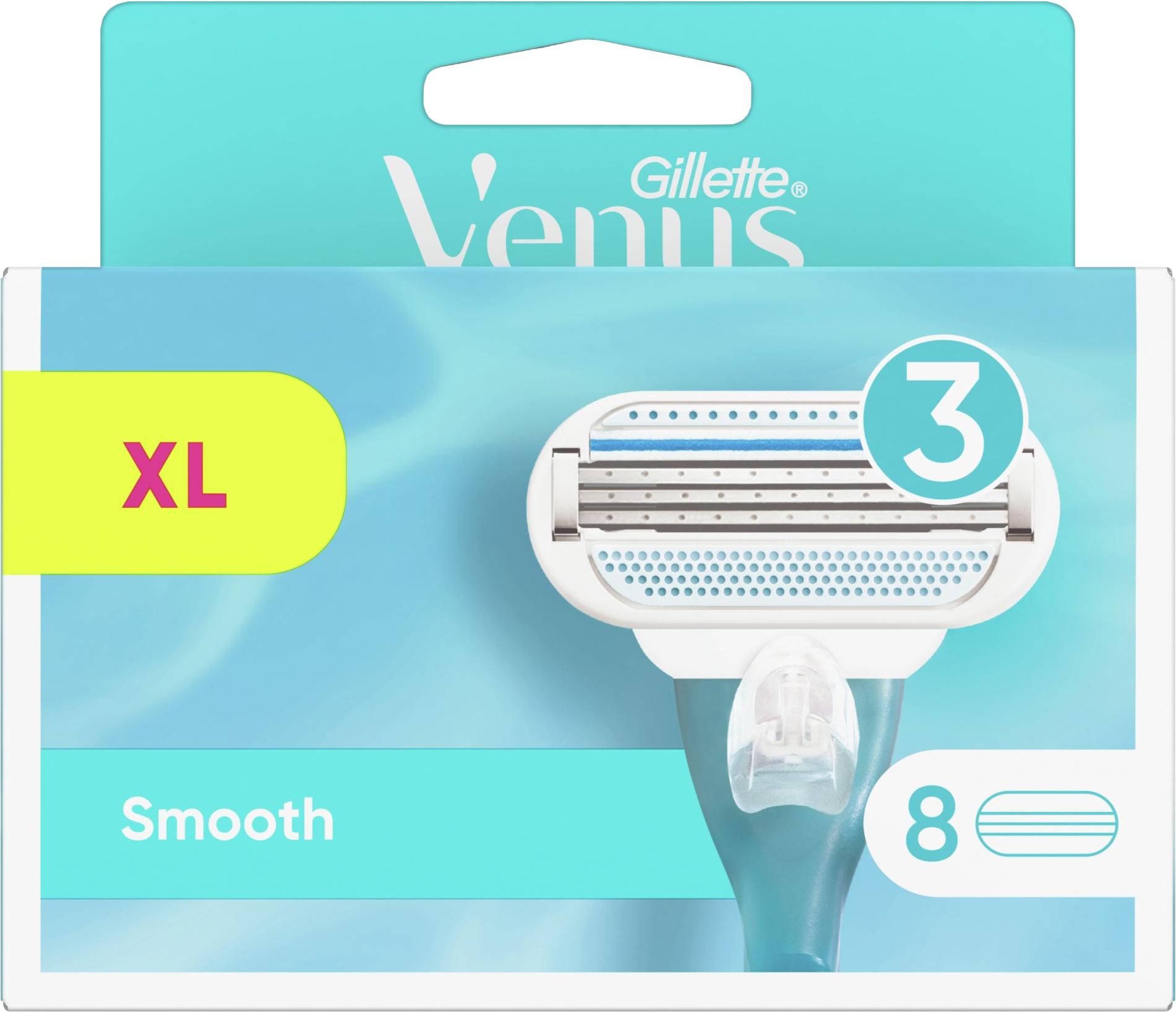 Gillette Venus Smooth náhradní hlavice 8 ks