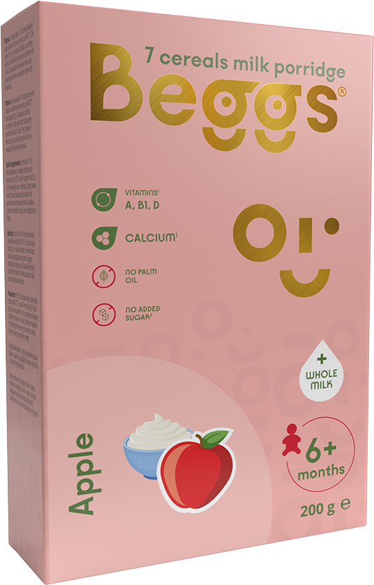 Beggs Mléčná 7zrnná kaše jablečná 200 g