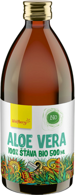 Wolfberry Aloe vera šťáva 100% BIO 500 ml
