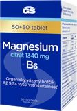 GS Magnesium citrát 1340mg+B6 100 tablet